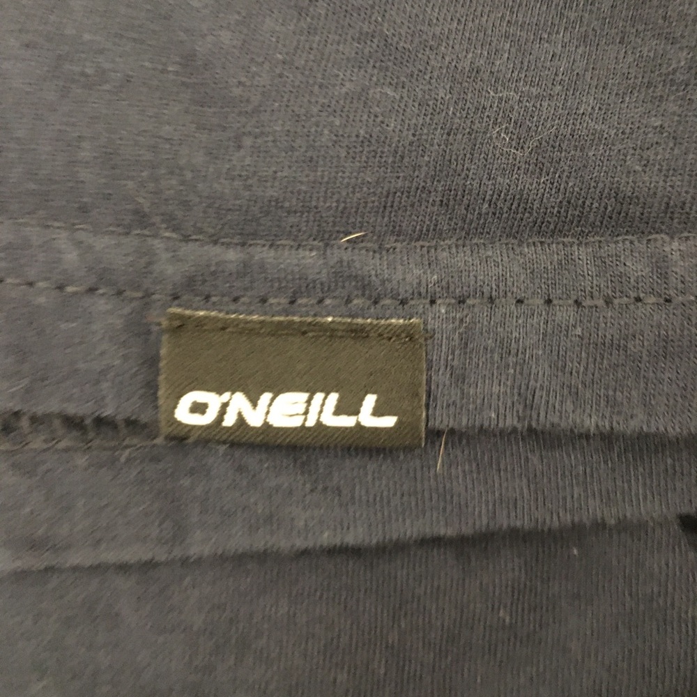 Men’s O’Neill navy blue and teal T-shirt - Picture 3 of 3